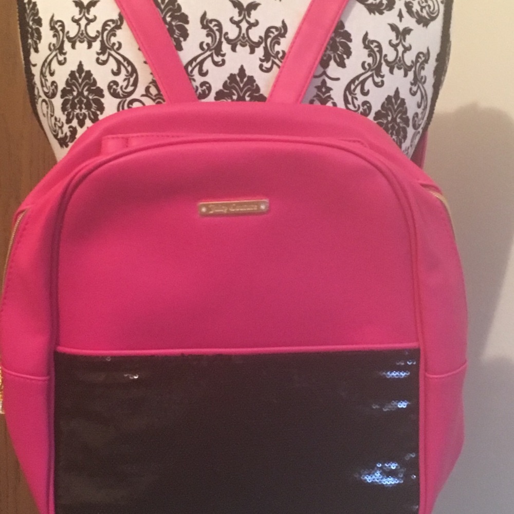 BRAND NEW JUICY COUTURE SEQUIN BACKPACK!!💕💕